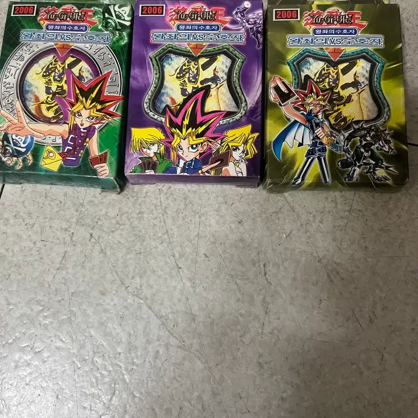 [BUNJANG] Yu-Gi-Oh! 2006 Guardian of Throne Card Pack Bundle Set / 유희왕 2006 왕좌의수호자 카드팩 일괄