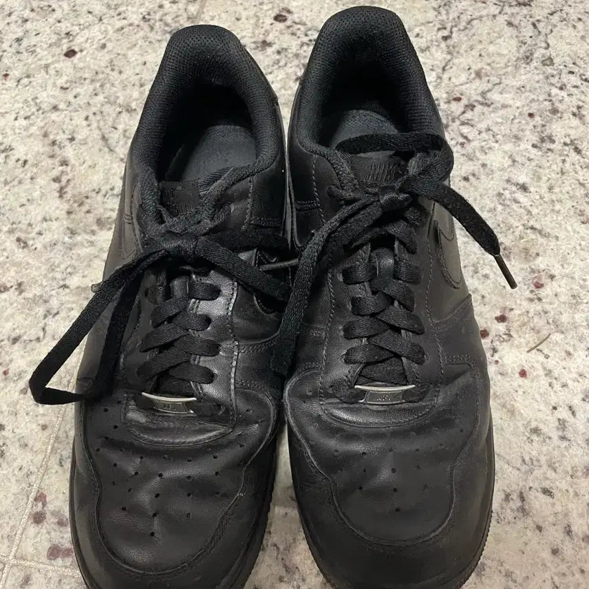 [BUNJANG] Nike Air Force 1 Black 280 / 나이키 에어포스 블랙 280