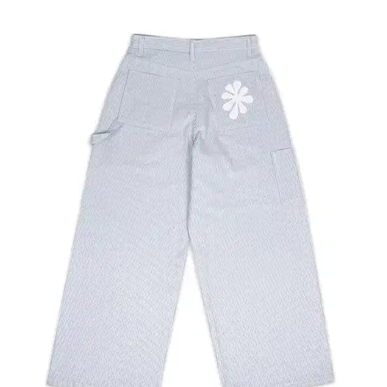 [BUNJANG] Oafish Logo Stripe Work Pants White / oafish 오피쉬 로고 스트라이프 워크 팬츠 화이트