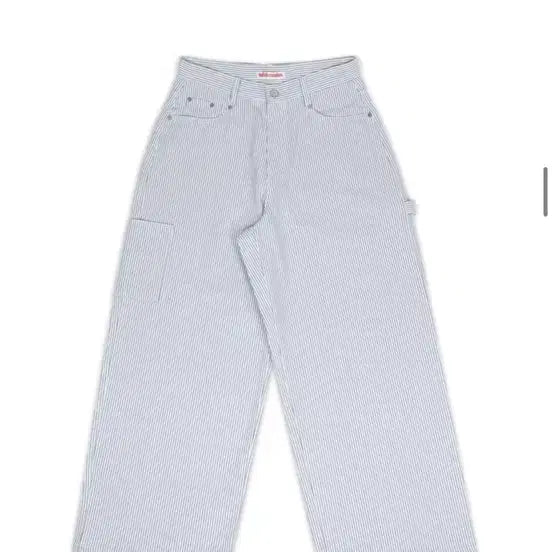 [BUNJANG] Oafish Logo Stripe Work Pants White / oafish 오피쉬 로고 스트라이프 워크 팬츠 화이트