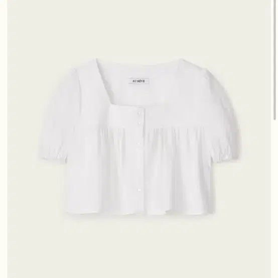 [BUNJANG] Ohev Poplin Blouse Top / 오헤브 포플린 탑 블라우스 새상품