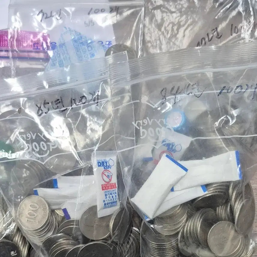 [BUNJANG] 1970-1985 Korean 100 Won Coin Collection (903 pcs) / 1970~1985년 100주화 900개