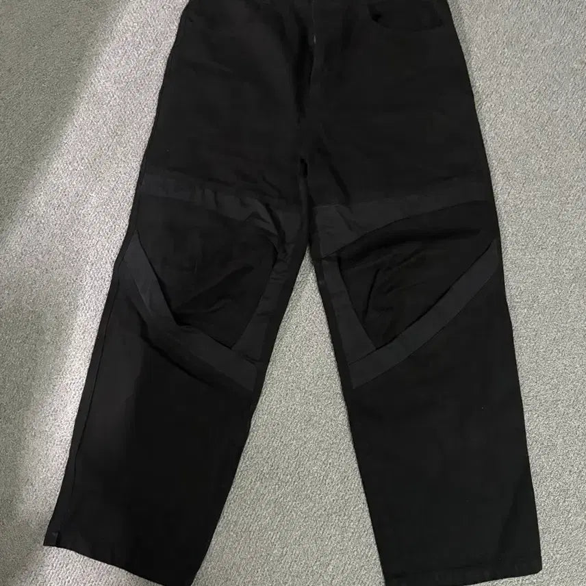 [BUNJANG] InSilence Device Contrast Pants Black M / 인사일런스 디바이스 콘트라스트 팬츠 BLACK 블랙 M