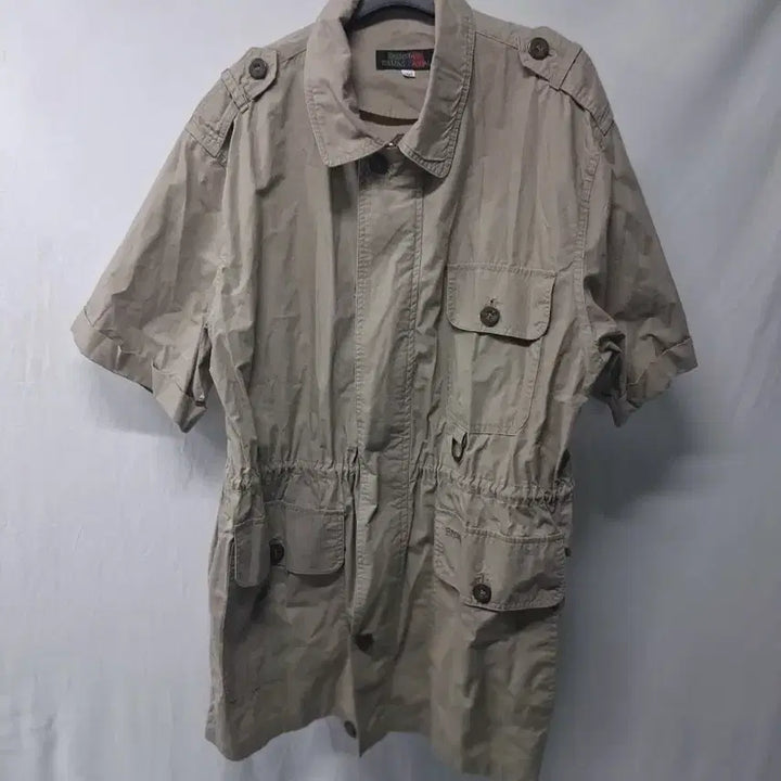 [BUNJANG] Lenista Italy Short Sleeve Field Jacket / 레니스타 이탈리아 반팔 야상 자켓100