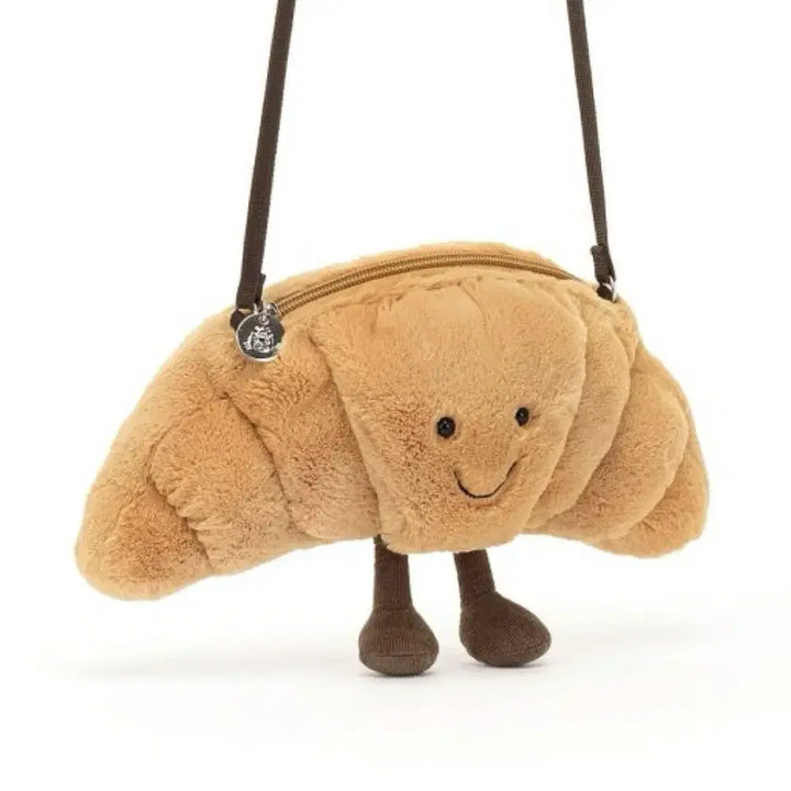 [BUNJANG] Jellycat Croissant Bag Plush / 젤리캣 크루아상 크로스백 가방 인형