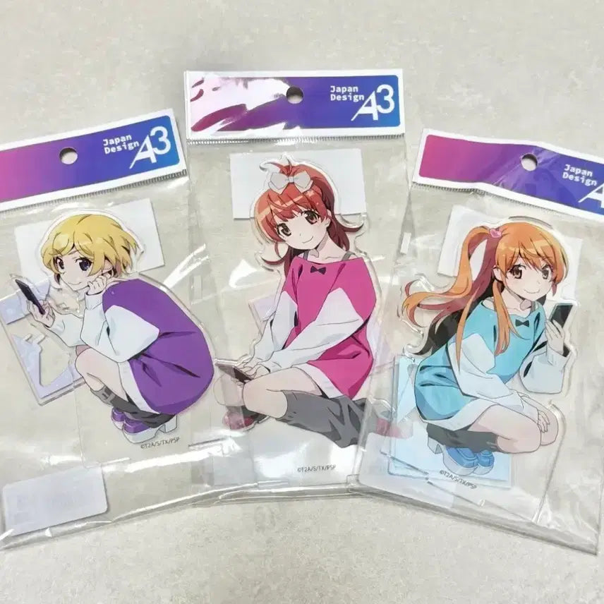 [BUNJANG] Pretty Rhythm Aurora Dream 15th Anniversary Mars Mion Rhythm Aira Acrylic Stand Bundle Set / 일괄) 프리티리듬 오로라드림 15주년 마르스 미온 리듬 아이라 아크릴스탠