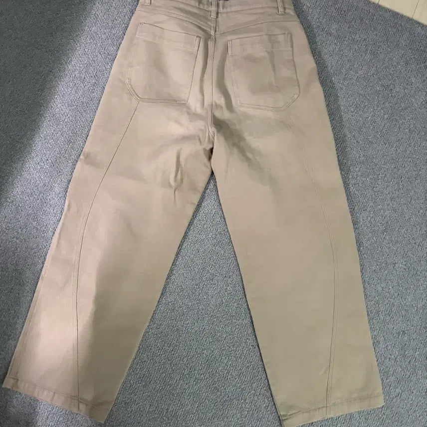 [BUNJANG] In Silence Device Contrast Pants Beige M / 인사일런스 디바이스 콘트라스트 팬츠  베이지 M