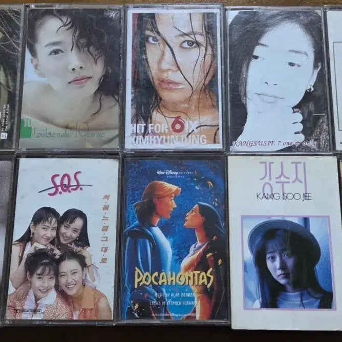 [BUNJANG] Vintage Cassette Tape Collection / 옛날 카세트 테이프 모음