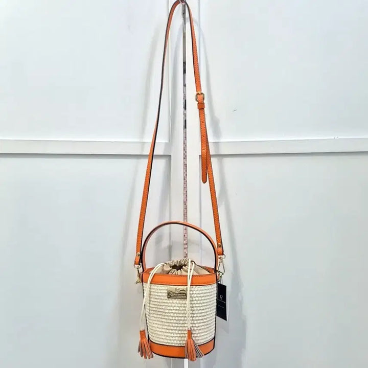 [BUNJANG] Antonella Ferrante Raffia Bucket Bag / 안토넬라 페란테 라피아 버킷백 새상품