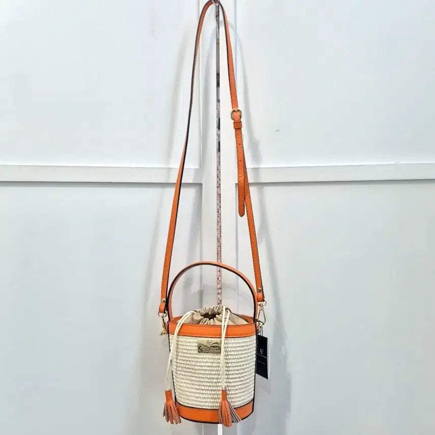 [BUNJANG] Antonella Ferrante Raffia Bucket Bag / 안토넬라 페란테 라피아 버킷백 새상품
