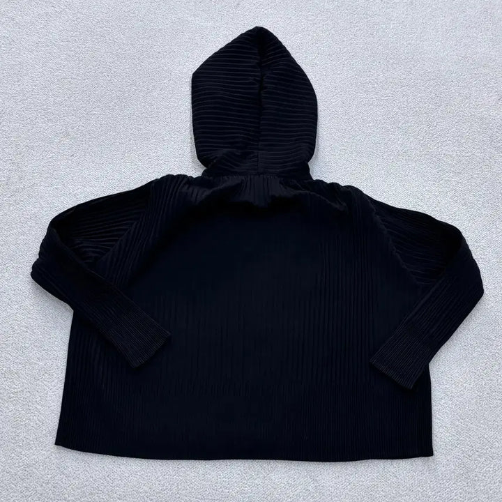[BUNJANG] F New Laplie Pleats Hooded Zip-Up Jacket / F 신형 라플리 플리츠 후드 집업 자켓 0427E
