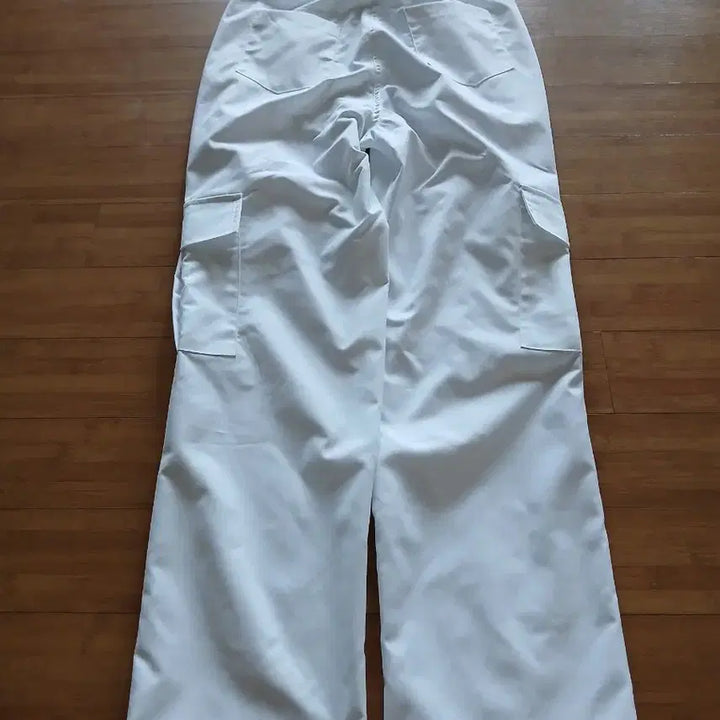 [BUNJANG] White Straight Fit Pants / 화이트일자팬츠