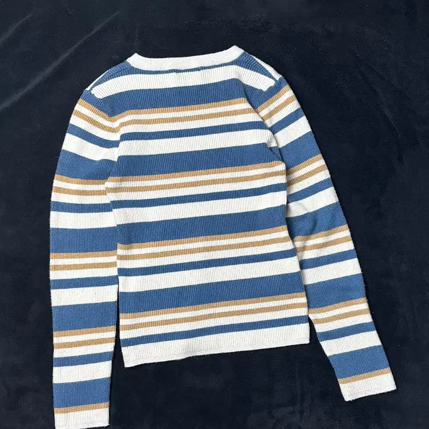 [BUNJANG] INGNI Stripe Long Sleeve T-Shirt / 일본빈티지 INGNI 스트라이프 긴팔티셔츠