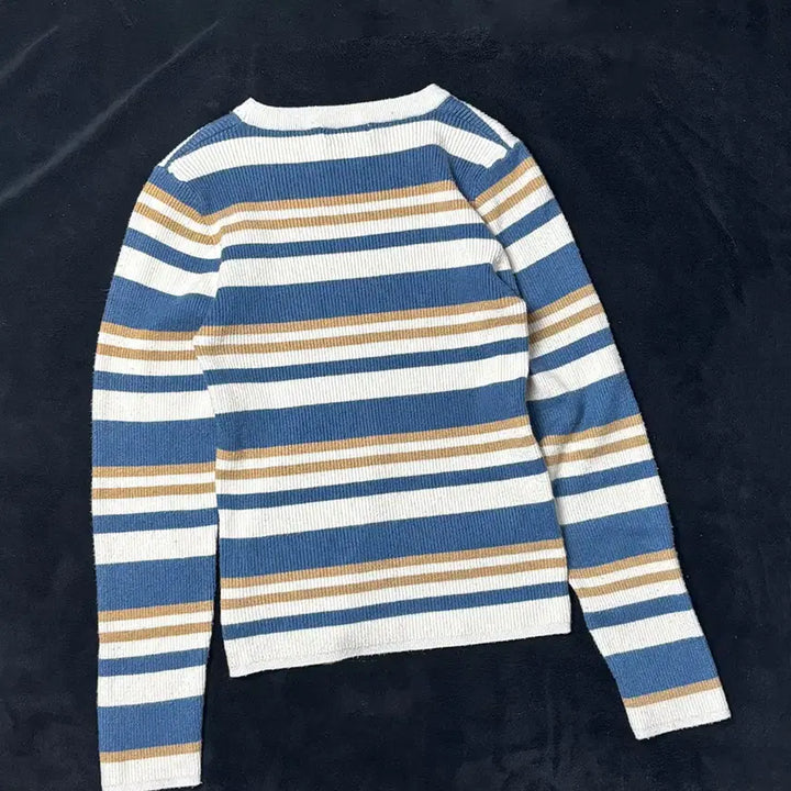 [BUNJANG] INGNI Stripe Long Sleeve T-Shirt / 일본빈티지 INGNI 스트라이프 긴팔티셔츠