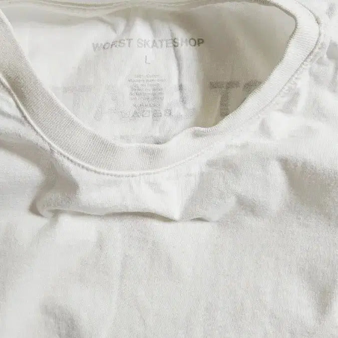 [BUNJANG] WORST SKATESHOP Oversized T-Shirt / WORST SKATESHOP 워스트 스케이트샵