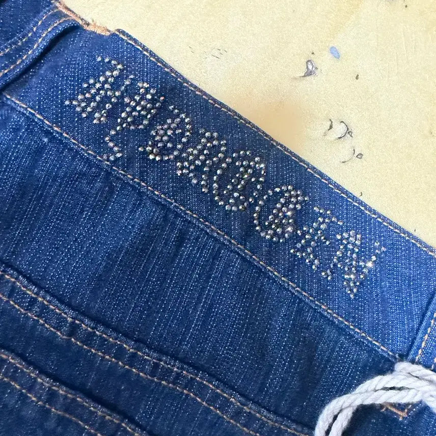 [BUNJANG] Hydrogen Skull Denim Pants (34) / 하이드로겐 스컬 데님 새상품 택 청바지 팬츠 스판 34