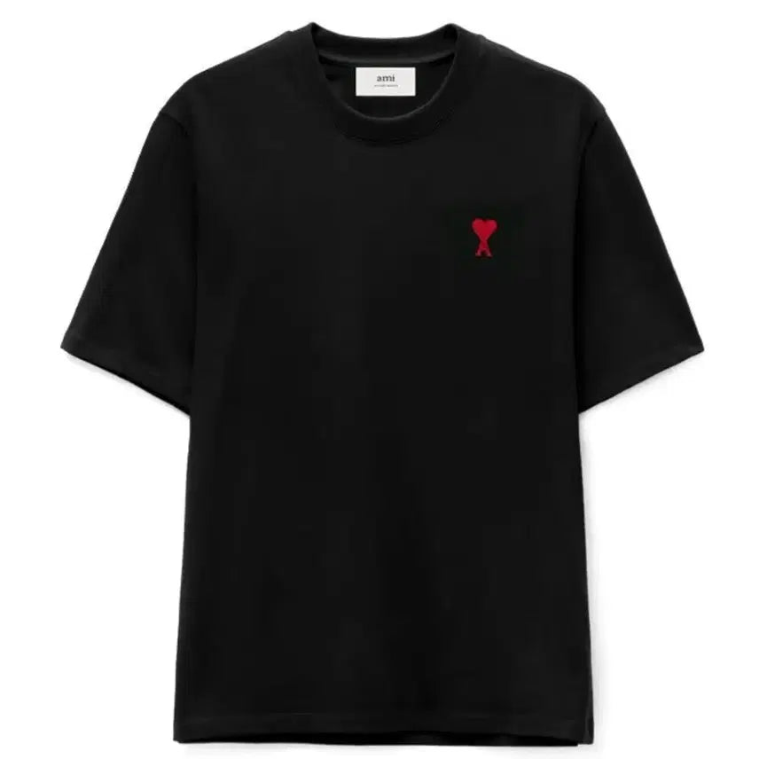 [BUNJANG] AMI Small Logo Unisex T-Shirt / (정품/새상품)아미 스몰로고 남녀공용 반팔티
