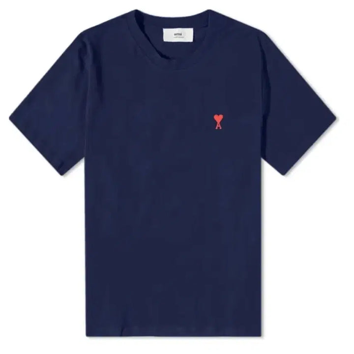 [BUNJANG] AMI Small Logo Unisex T-Shirt / (정품/새상품)아미 스몰로고 남녀공용 반팔티