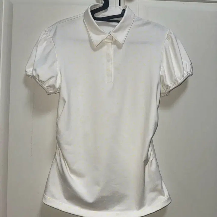 [BUNJANG] Kappa Vintage Puff Sleeve T-Shirt / 카파 빈티지 퍼프 소매 반팔 티셔츠