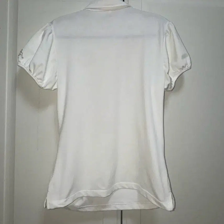 [BUNJANG] Kappa Vintage Puff Sleeve T-Shirt / 카파 빈티지 퍼프 소매 반팔 티셔츠