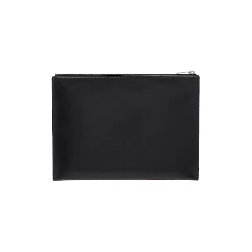 [BUNJANG] Saint Laurent Monogram Black Leather Clutch / 생로랑 모노그램 메탈 클러치