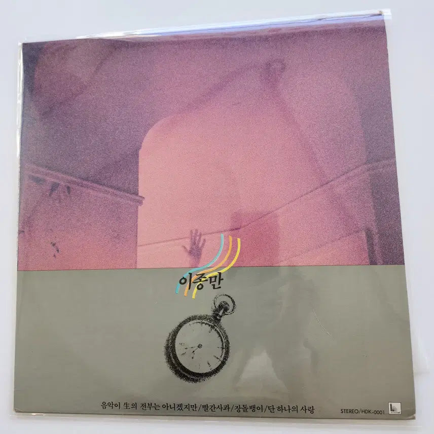 [BUNJANG] Lee Jong Man 1st Album LP / 이종만 1집 LP / NM