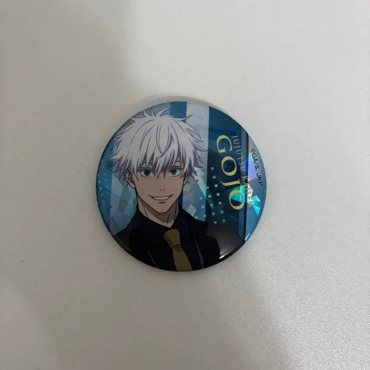 [BUNJANG] Jujutsu Kaisen 5th Anniversary Marui Pop-up Can Badge Gojo / 주술회전 5주년 마루이팝업 캔뱃지 고죠