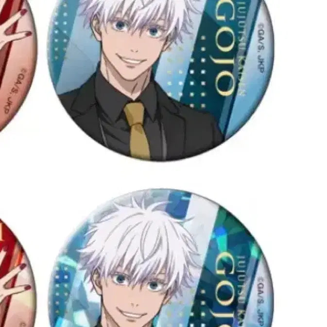 [BUNJANG] Jujutsu Kaisen 5th Anniversary Marui Pop-up Can Badge Gojo / 주술회전 5주년 마루이팝업 캔뱃지 고죠