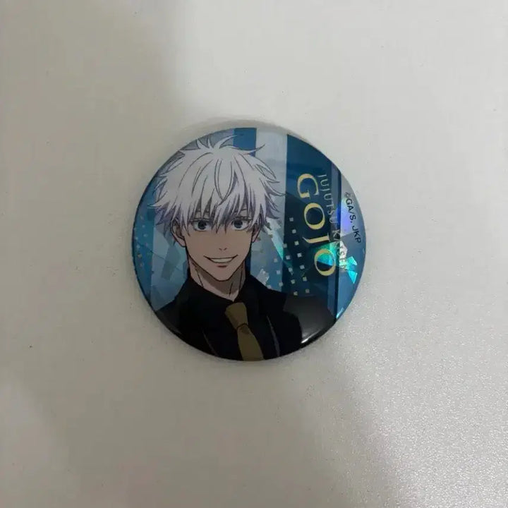 [BUNJANG] Jujutsu Kaisen 5th Anniversary Marui Pop-up Can Badge Gojo / 주술회전 5주년 마루이팝업 캔뱃지 고죠