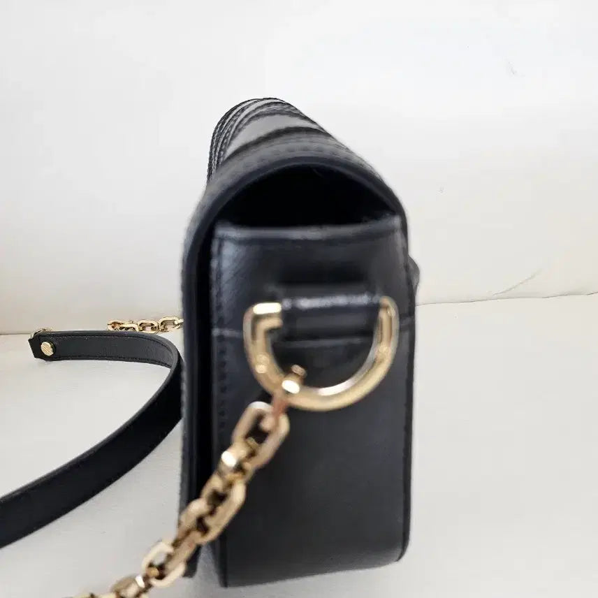 [BUNJANG] Tory Burch Black Diamond Quilted Chain Bag / 토리버치 블랙 다이아몬드 체인백