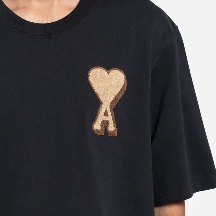 [BUNJANG] Ami Big Logo Unisex Short Sleeve T-Shirt / (정품/새상품)아미 빅로고 남녀공용 반팔티
