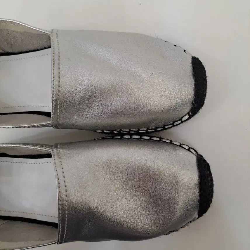[BUNJANG] SUECOMMA BONNIE Espadrilles Silver Size 38 / 슈콤마보니 실버 에스파듀 38사이즈