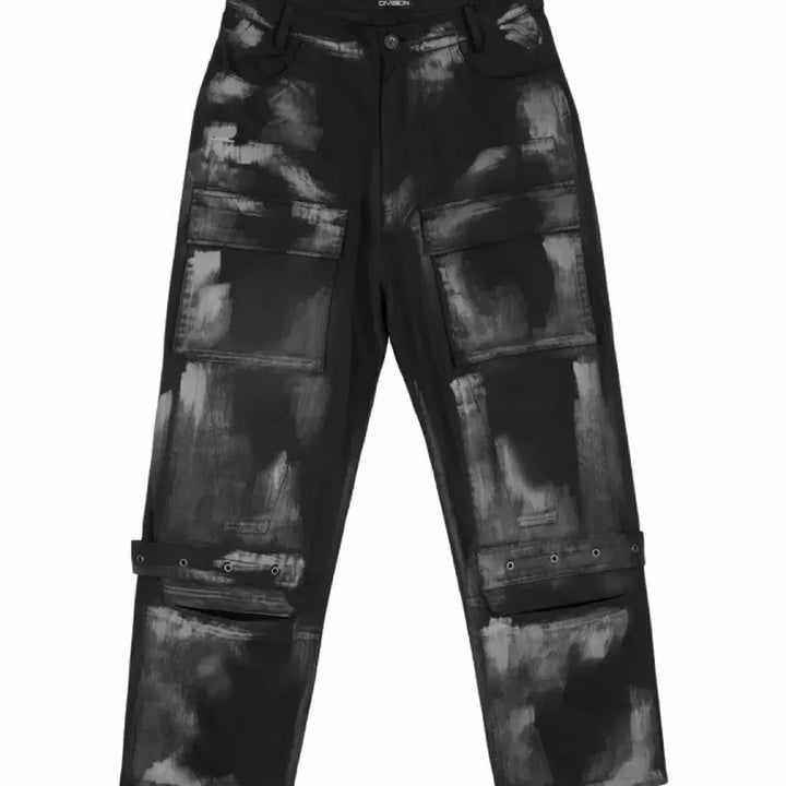 [BUNJANG] Civision Light Cargo Pants Faded Version / [1] civision 라이트 카고 팬츠 페인팅 버전