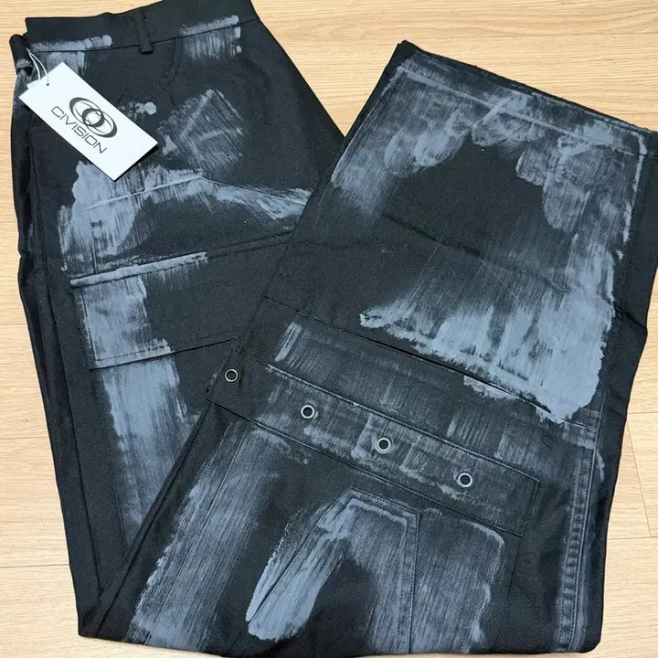 [BUNJANG] Civision Light Cargo Pants Faded Version / [1] civision 라이트 카고 팬츠 페인팅 버전