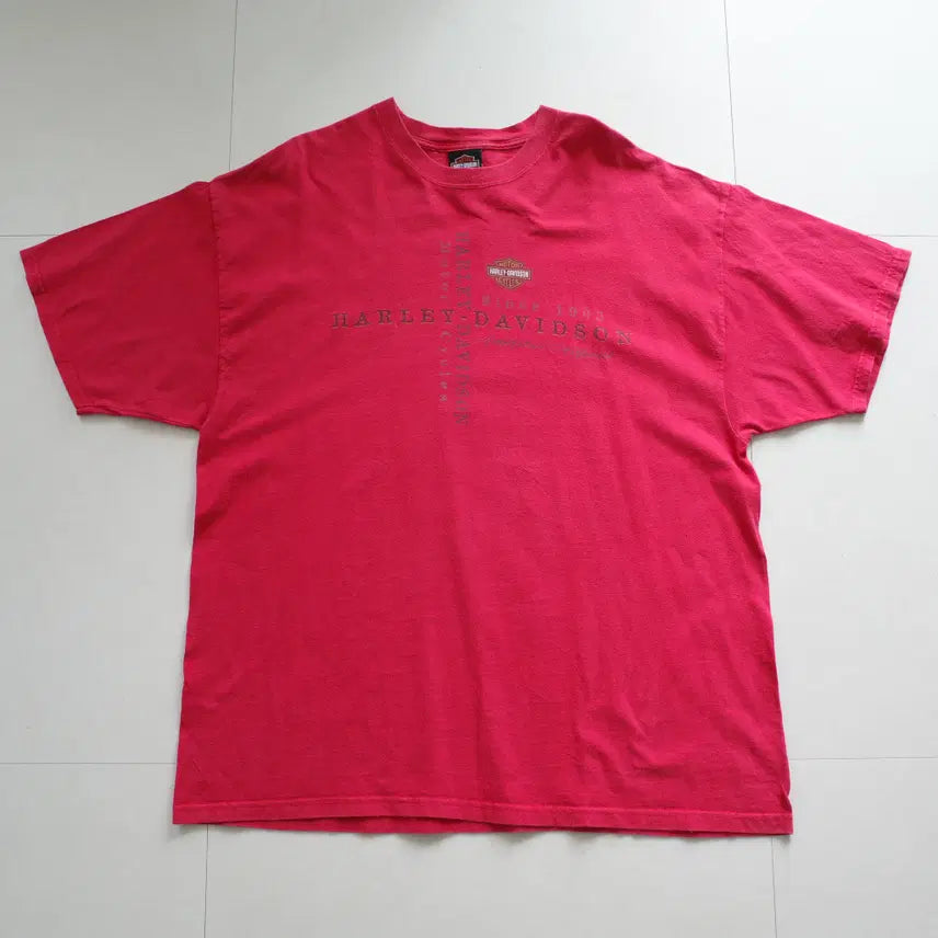 [BUNJANG] Harley-Davidson Vintage 00s USA Printed T-Shirt 2XL / 00s 할리데이비슨 MADE IN USA 프린팅 반팔티 2XL
