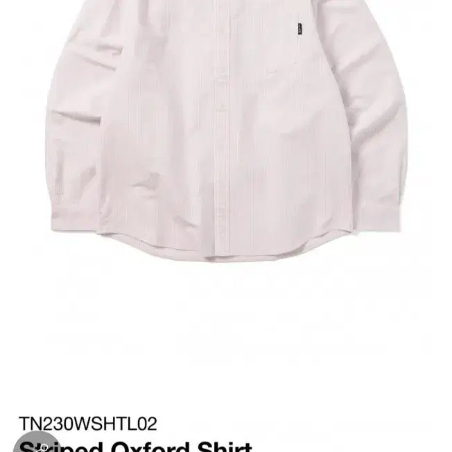 [BUNJANG] thisisneverthat Stripe Oxford Shirt Pink / 디네댓 디스이즈네버댓 스트라이프 옥스포트 셔츠 핑크 (M)