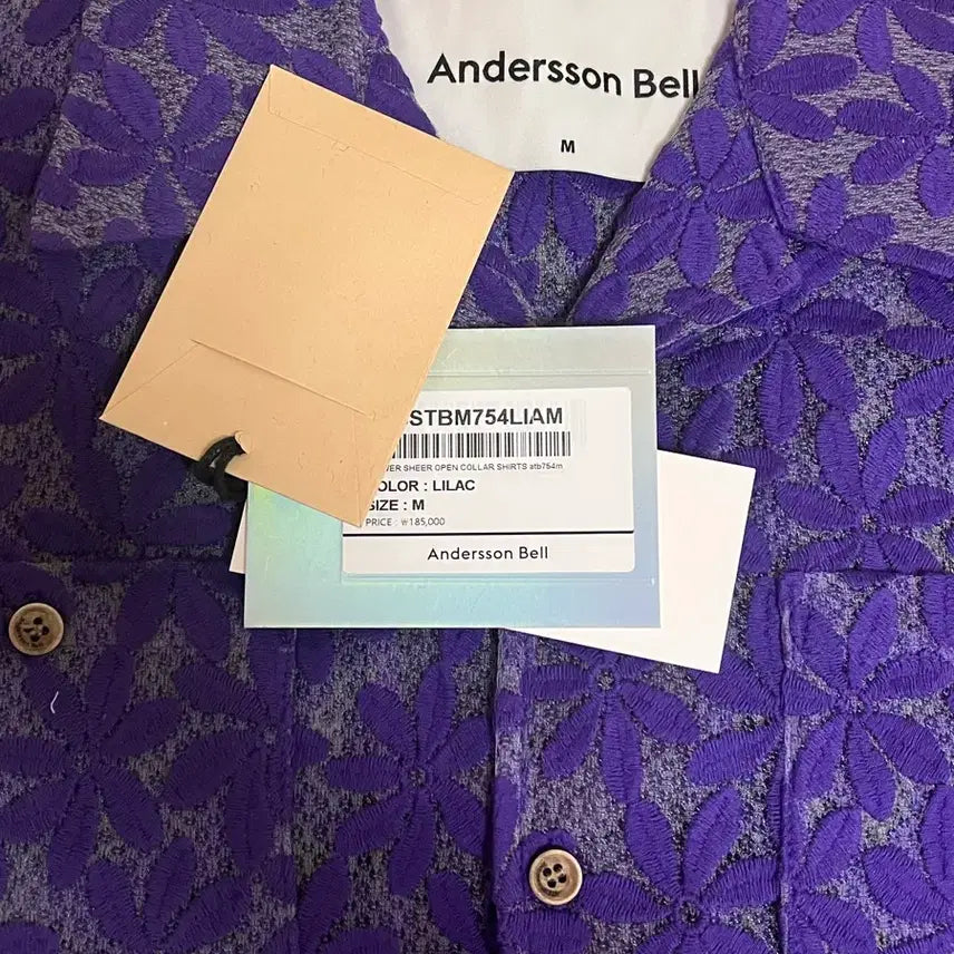 [BUNJANG] Andersson Bell Flower Tunisia Shirt / 앤더슨벨 플라워, 튀니지 셔츠