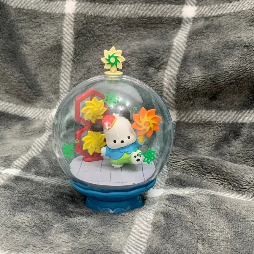 [BUNJANG] Sanrio Pochacco Pinwheel Figure / 산리오 포차코 바람개비 피규어