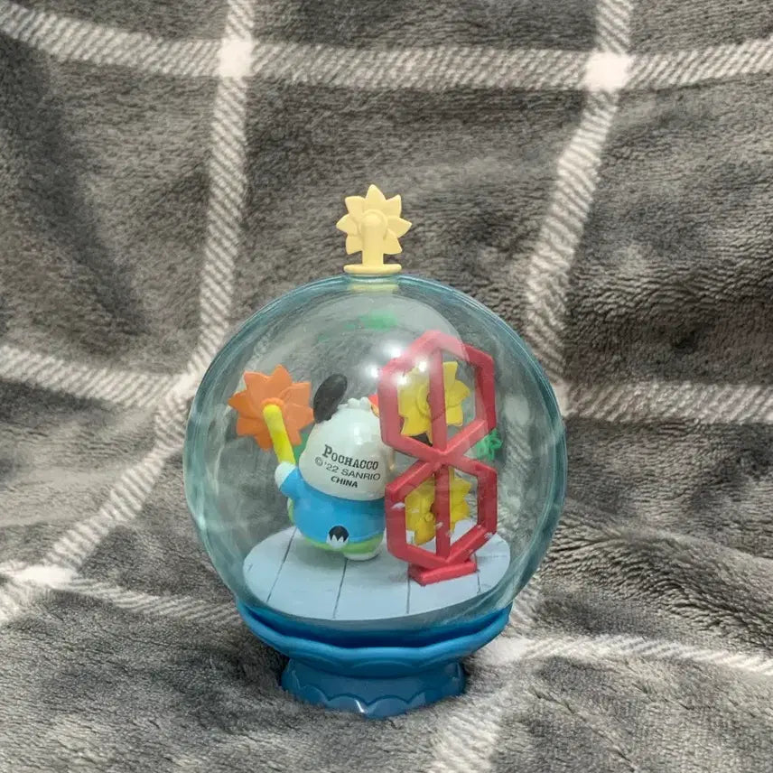 [BUNJANG] Sanrio Pochacco Pinwheel Figure / 산리오 포차코 바람개비 피규어