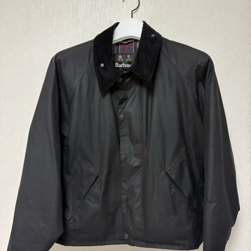 [BUNJANG] Barbour Transport Wax Jacket Black / [36] 바버 트랜스포트 왁스 블랙