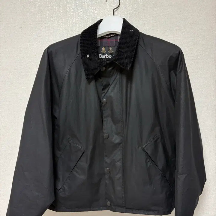 [BUNJANG] Barbour Transport Wax Jacket Black / [36] 바버 트랜스포트 왁스 블랙
