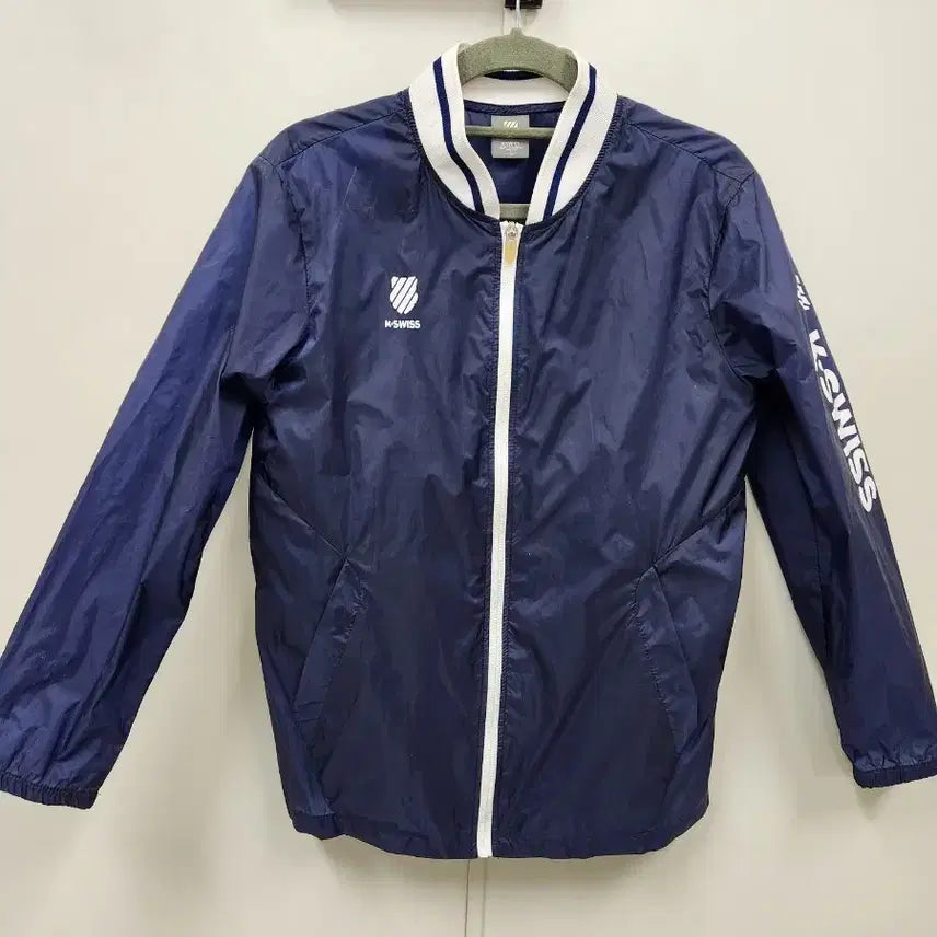 [BUNJANG] K-SWISS Navy Windbreaker 150 / 가격내림)K-SWISS 네이비 바람막이 150