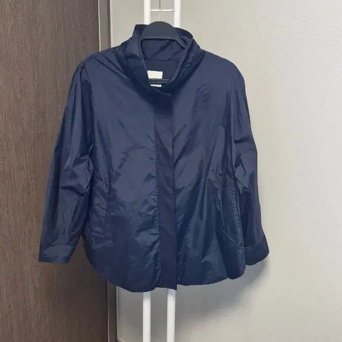 [BUNJANG] KUHO Navy Lightweight Windbreaker Jacket / 구호(55~66) 네이비 바람막이홑겹쟈켓