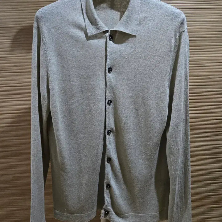 [BUNJANG] 39MASQ Linen Knit Cardigan Shirt Size 52 / ITALY +39MASQ 니트 52사이즈.