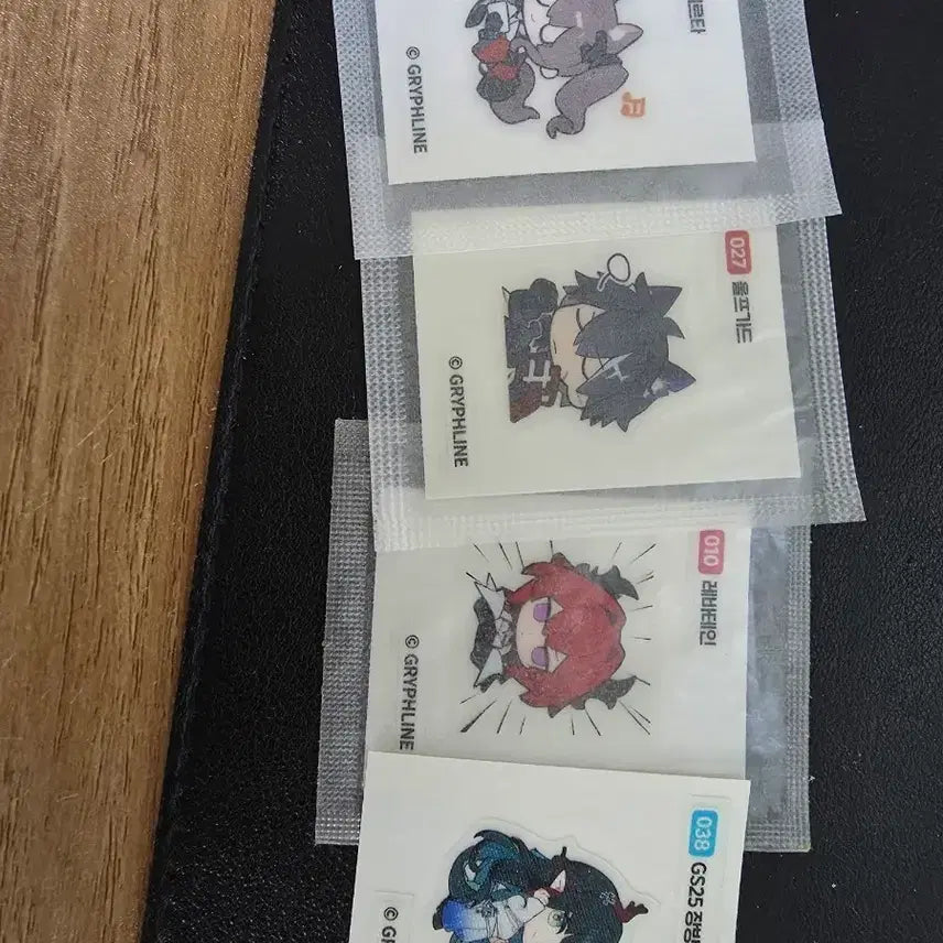 [BUNJANG] GS25 Collaboration Figure Stickers Bundle / 엔드필드 띠부실 일괄판매