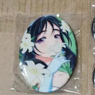 [BUNJANG] A-Stage Sua Sealed Oval Rabbit Can Badge / 에이스테 수아 미개봉 타원형 토끼 캔뱃지 판매