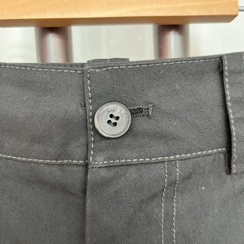 [BUNJANG] Matin Kim Cotton Cargo Capri Pants Black M / 23년모델 마뗑킴 코튼 카고 카프리 팬츠 블랙 M 국내 31인치