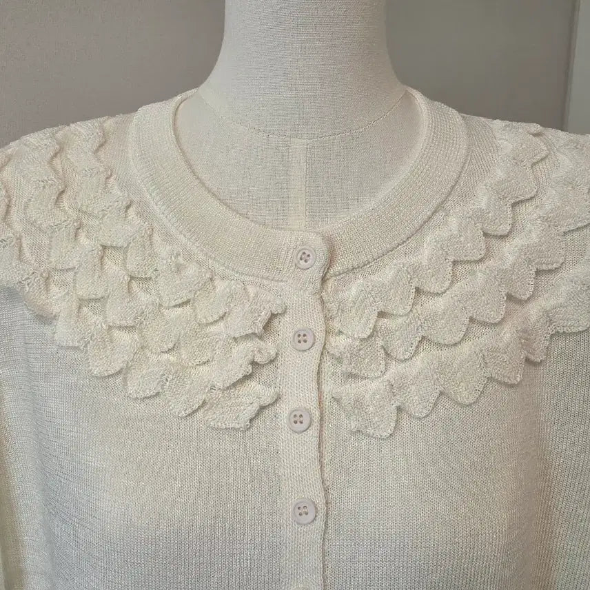 [BUNJANG] Lace Long Sleeve Cardigan Sun Protection Summer Cardigan / 레이스 긴팔 가디건  자외선차단  햇빛가리개  여름가디건