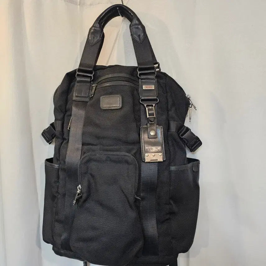 [BUNJANG] TUMI Alpha Bravo Lejeune Backpack Tote - Black / TUMI 투미 블랙 백팩/토트백