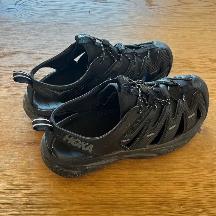 [BUNJANG] Hoka Hopara 1 Black Sandals / 호카 호파라1 블랙